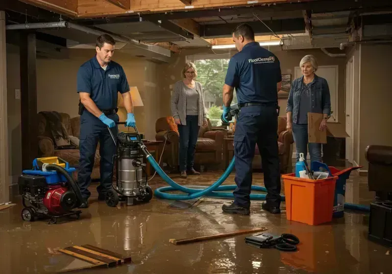 Basement Water Extraction and Removal Techniques process in Chesapeake Beach, MD